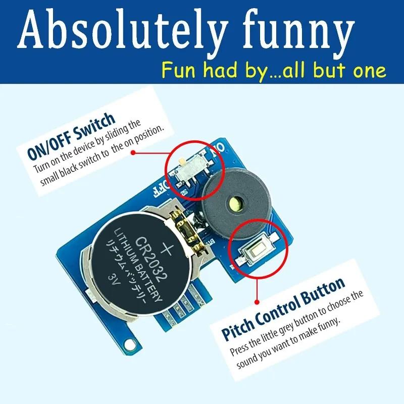 Hidden Beeping Prank Stuff Kit - 3PCS Cricket Noise Maker for Office Home Long-Lasting Funny Gag Gifts for Adults  Party Favors