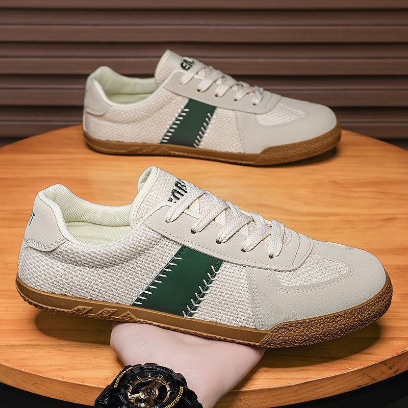 Jarní a letní nová pánská obuv sportovní obuv plátěný svršek pohodlná a měkká trendy běžecká obuv Forrest Gump ležérní pánská obuv