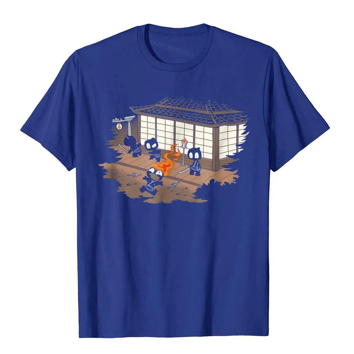 Рубашка. Футболка Woot Unstealthiest Ninja, модная футболка унисекс, кавайная одежда унисекс, хлопковая футболка Geek 3XL