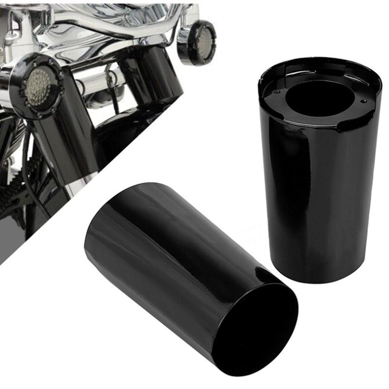A28G-Shock Absorber Cover Front Fork Boot Slider For Touring Street Glide 1986-2013 Motorcycle Shock Absorber Sleeve