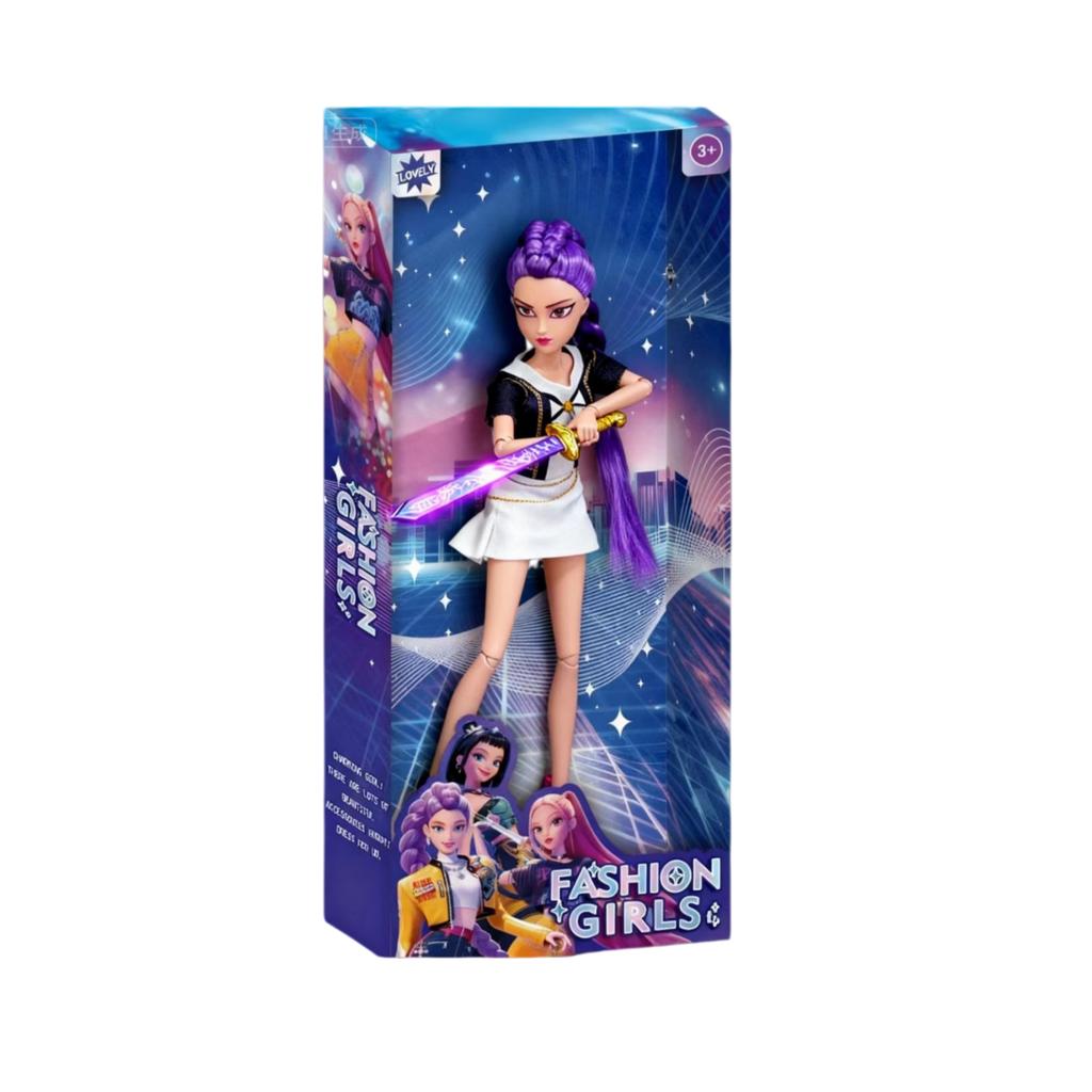 NEU Neues Puppenspielzeug Beliebter Anime Kpop Teufelsjäger Action-Puppe Rumi Mila Zoe Plastikpuppe DIY Spielzeug Mädchen Festival Geschenk