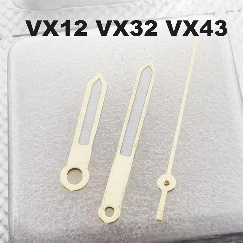Quartz Watch Accessories Are Suitable VX12  VX32 VX43 Movement Men Quartz Watch Hands Hour Minute Second Three needle pointer