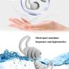 SHGO-2 Pairs Reusable Silicone Ear Protection Ear Protection Earplugs For Travel, Work, Sleeping And Concerts