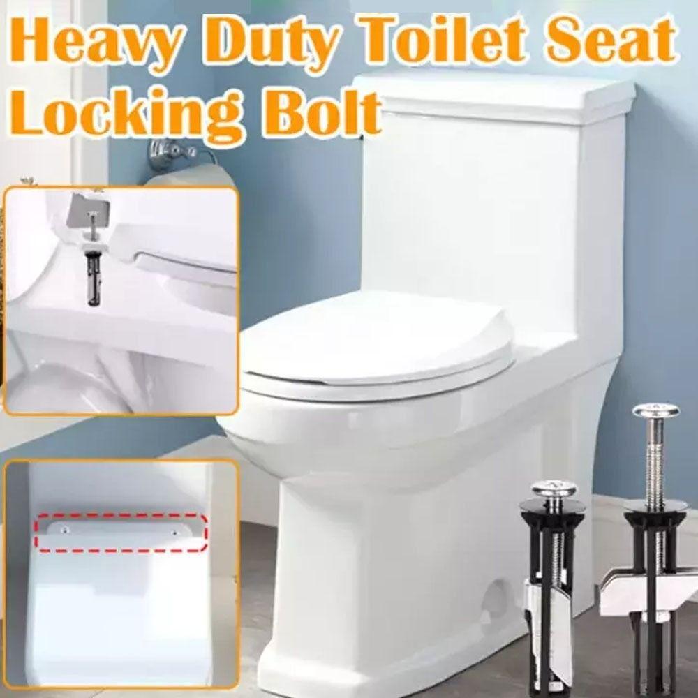 2Pcs Universal Toilet Seat Fastener Bolt Kit  Toilet Cover Maintenance Accessory