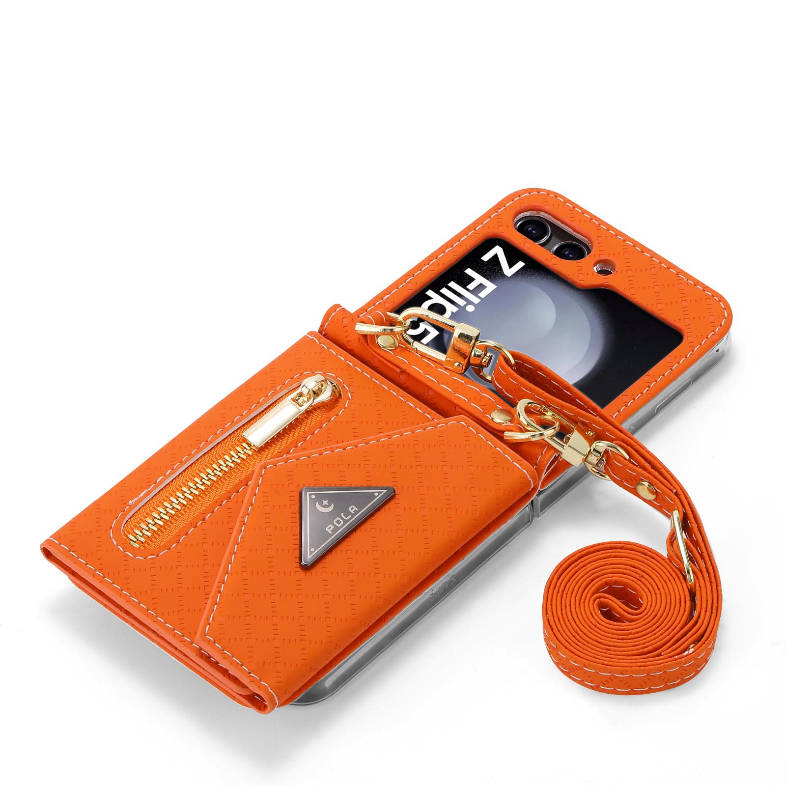 Zipper Leather Case For Samsung Galaxy