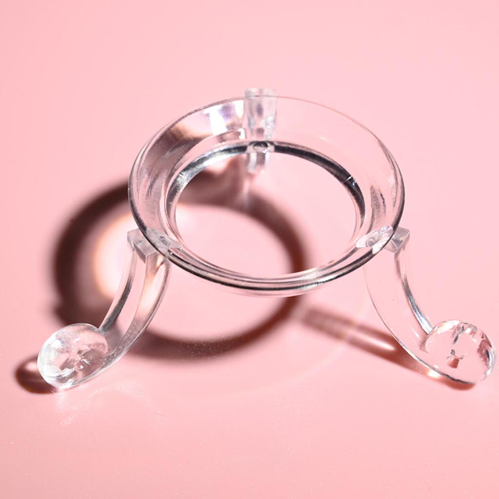 Clear Spheres Holder Triangular Structure Rack Small Ball Display Stand for Spheres Tennis Golf Ball Sports Ball Collections