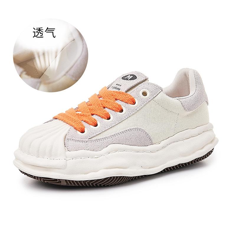 Shell head dissolving shoes 2025 summer new shoes women's versatile casual little white shoes women's versatile leather women's shoes