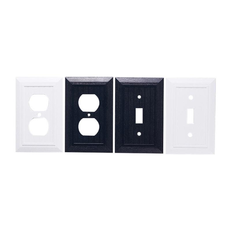 Faceplates Covers Wall Panel Light Switches Socket Cover Standard Wall Switches Receptacle Outlet Covers Easy to Use