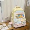Junior High School Student Good-looking Primary School Student Cute Backpack Cartoon Backpack High School Student Large Capacity Lightweight Backpack