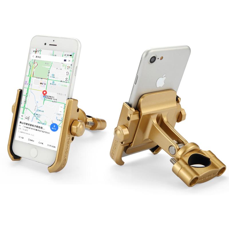 MOTOWOLF Motor Bike Bicycle Motorcycle Phone Mount Holder 360 Degrees Rotation Phone Holder Universal ALL Phone with USB