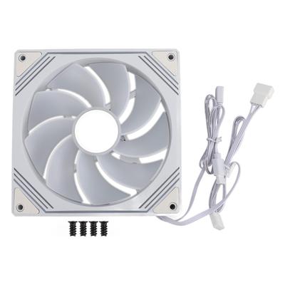 ARGB Chassis Fan 140x140x25mm Synchronized Light Quiet Heat Dissipation Cooling Fan for CPU Cooler