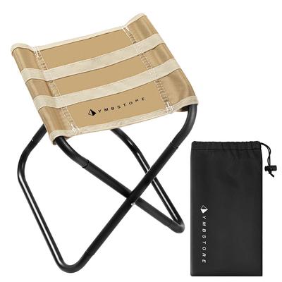 Folding Chair Outdoor Chair Compact Ultra Light Mini Camping Fishing [YMB STORE] (New Coyote)