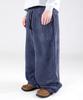 Gluck Gp152 Big Corduroy Easy Pants (Navy)