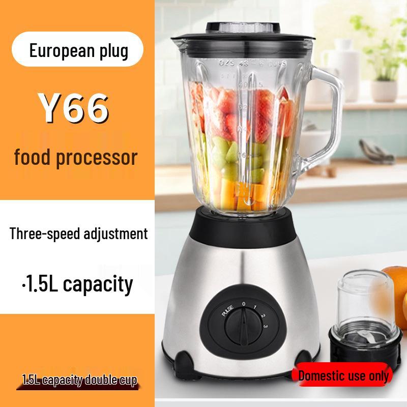 High-Speed Glass Blender Juicer & Multifunctional Food Processor for Baby Food Grinding