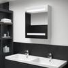 Day and Night - Day and Night Bathroom Cabinet with LED Mirror 50x13.5x60 Cm