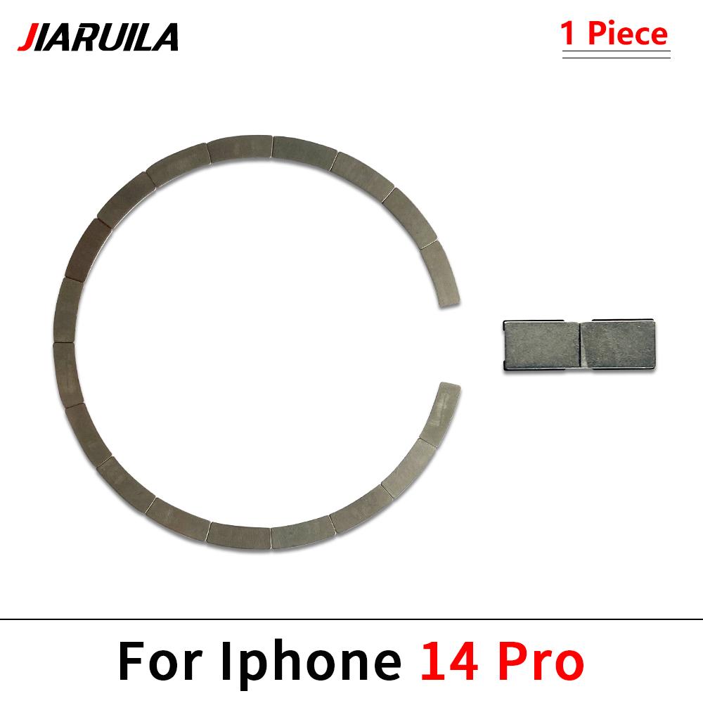 11Pcs, For Wireless Charging Magnet Module For iPhone 17 Pro Air 11 11 Mini 11 Plus 16 Pro Max Back Housing Magnetic Metal Ring