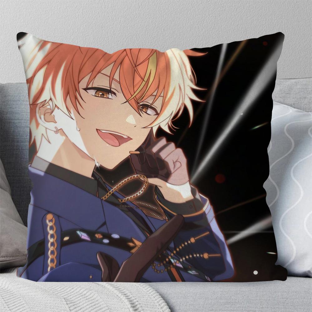 Akito Shinonome Animation P-Project Sekai Pillow Case Square Pillow Bedroom Sofa Leisure ComfortLivingRoom Home Decoration 40X40