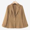 ZANZEA Women Casual Turn Down Collar Long Sleeve Thin Cardigan Blazer