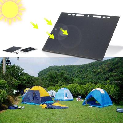10W de alta potência em forma de papel mini portátil monocristalino silício painel solar carregador porta USB para