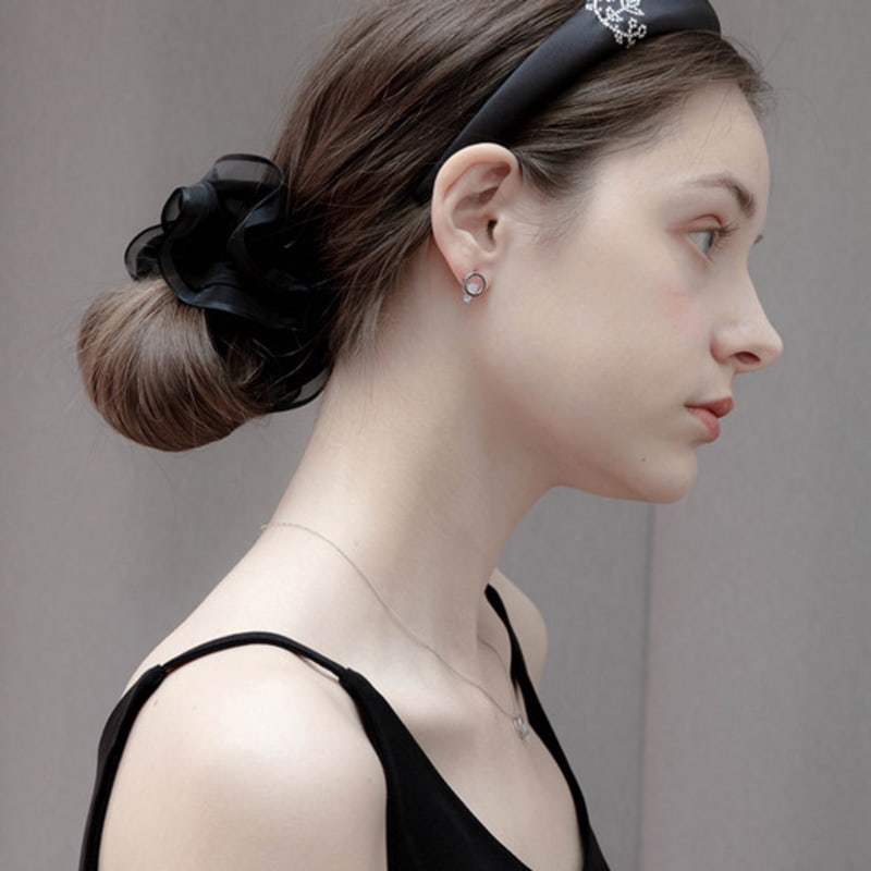 Jean Paul Clarisse Double Frill Scrunchie JP-22-088S