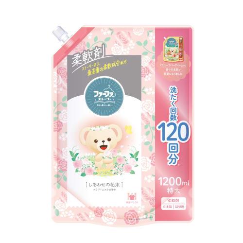 

FaFa Story Fabric Softener Bouquet of Happiness Refill, 1200ml, Flower Musk Scent