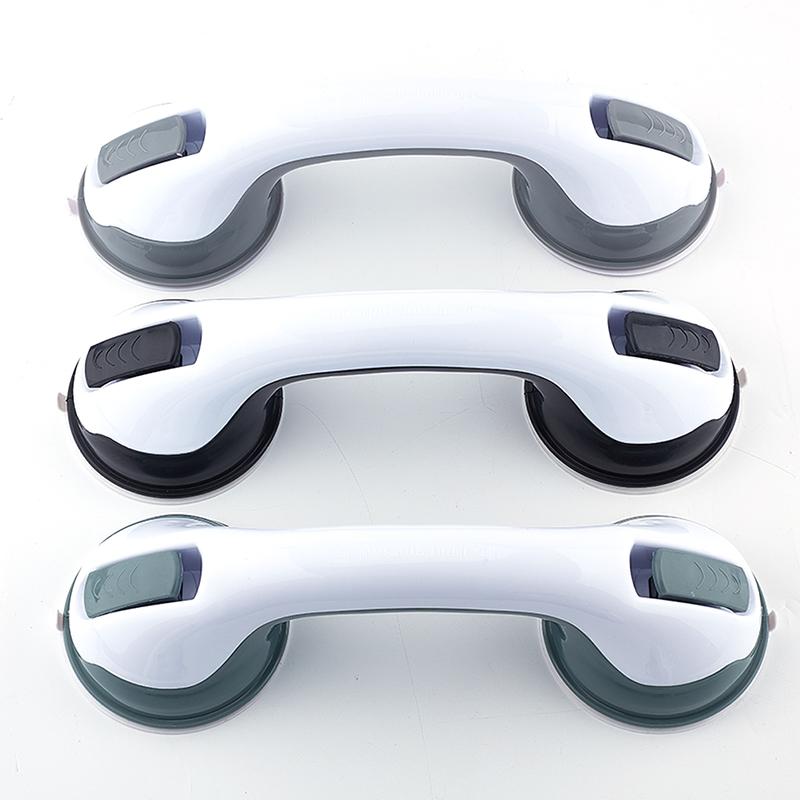 2026 Handle Anti Slip Support Toilet Bathroom Safe Grab Bar Vacuum Sucker Handrail