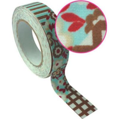Adhesive Fabric Tape - GRAINE CREATIVE - Melting Pot - 15x5m - Blue Color - DIY