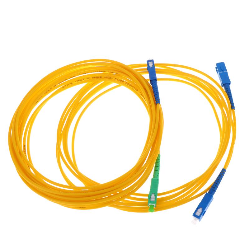 Apc Upc Upc Upc Optical Fiber Patch Cord Cable Simplex Ftth Sm Single-Mode 1/2/3/5M Fiber Optic Jumper