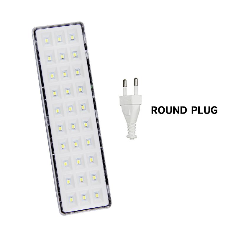 30 60 90 LED Emergency Lights 2Modes Fire Fighting Lamp Wall-mounted Rechargeable Bulb Outdoor Camping Lights for Power Outage