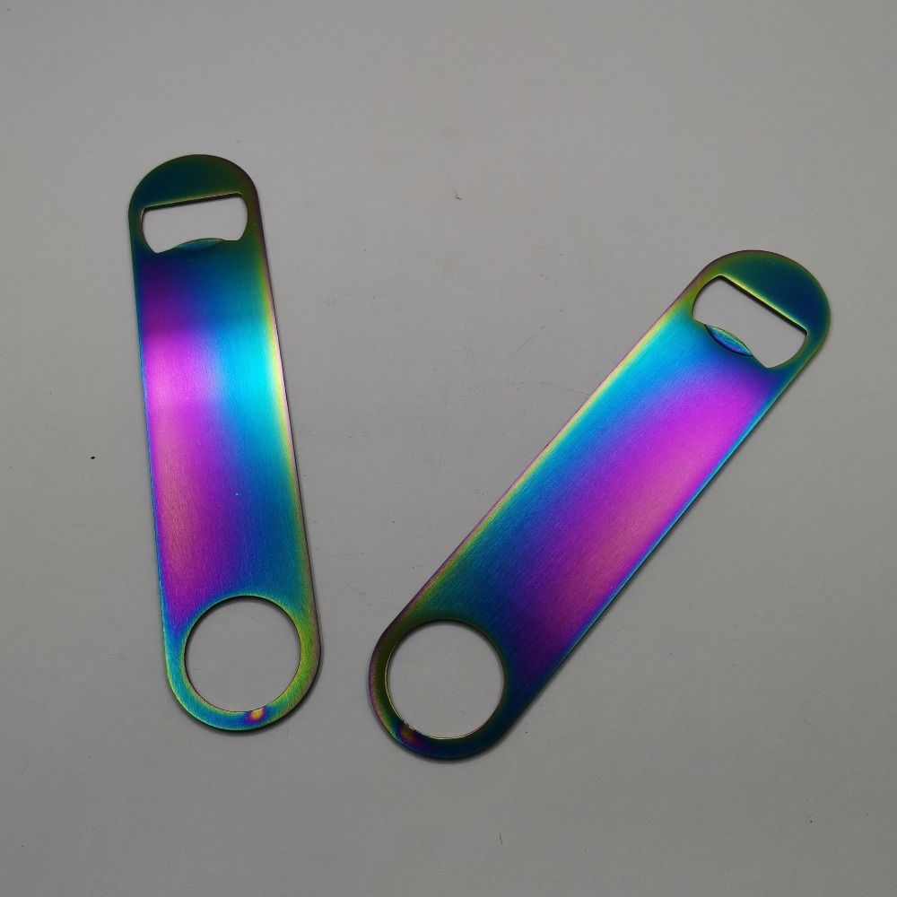 

4Pcs Stainless Steel Bottle Opener Flat lid opener Durable beer opener Party