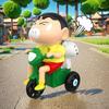 Crayon Shin-Chan Clockwork Model Moving Blind Box Creative Crawling Toy Animation Peripheral Collection Table Tide Play Gif