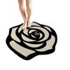 Flower Bathroom Wire Ring Non-slip Mat Shower Room Bathroom Bathroom Mat for The Elderly Easy To Clean