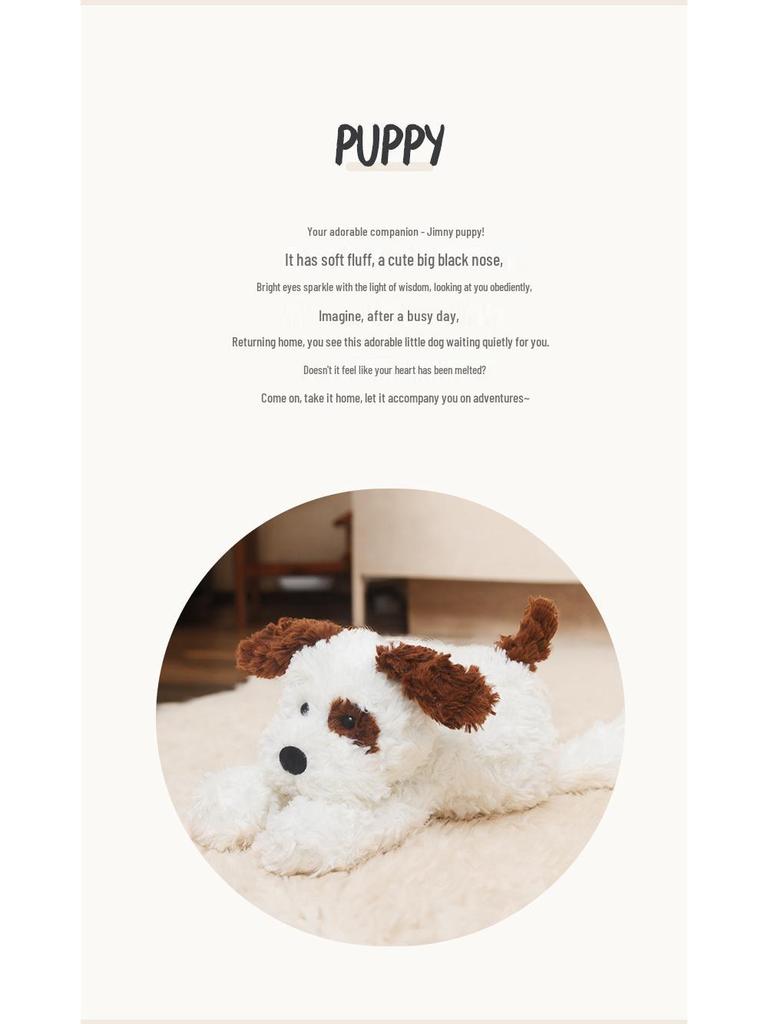 Jimny Dog Plush Toy - Cute & Super Soft Stuffed Animal Doll, Perfect Birthday Gift