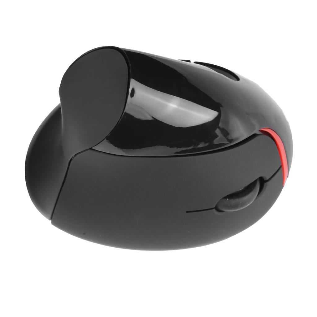 Optical Vertical Mouse Wireless 5D 2nd Gen Right Hand Gaming Office Computer Mice 1600DPIBlack
