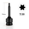 1/2 Inch Socket Adapter Driver Star Bit Electric Screw Adapter Head