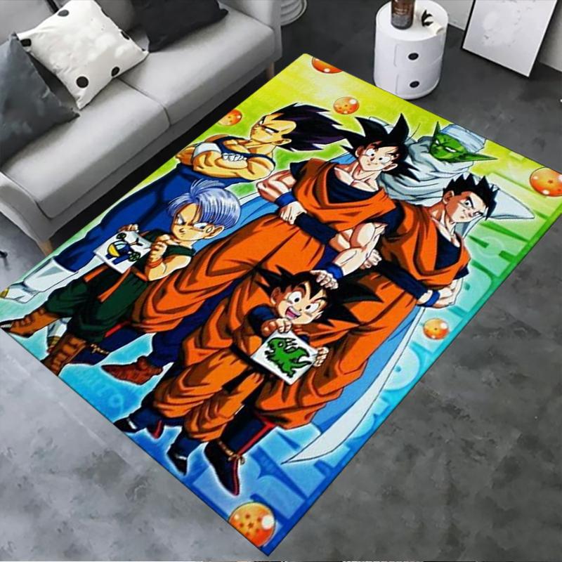 2025 New DRAGON BALL Carpet Rug for Living Room Bedroom Home Sofa Decoration,Kids play Non-slip Floor Mat31