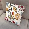 Pillowcase Hidden Zipper Easy to Clean Comfortable Printed Design Vintage Abstract Botanical