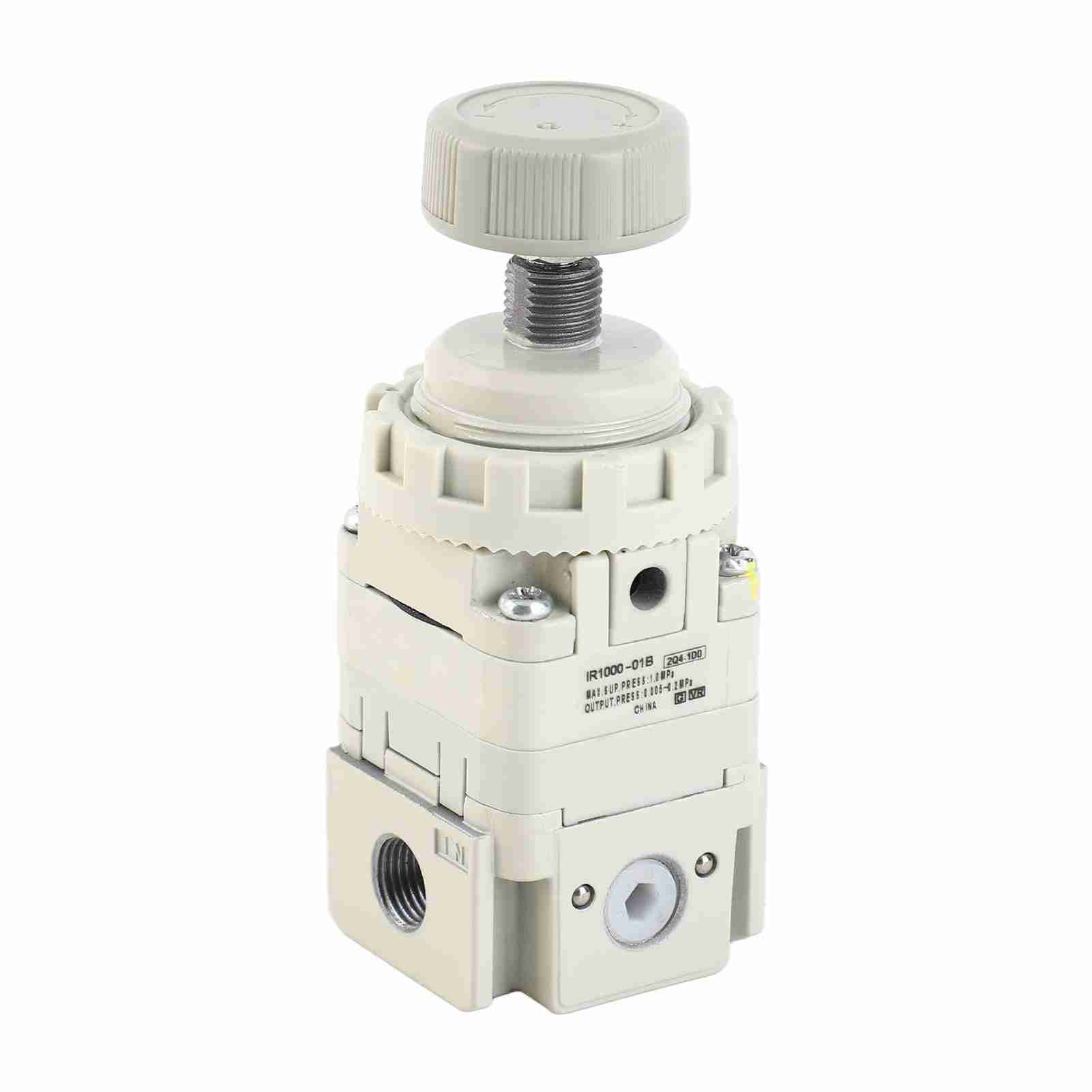 

Compressed Air Regulator Pneumatic with Gauge Accurate Pressure Reducing Valve