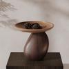 Pinecone Tray Resin Handicrafts Abstract Mushroom Desktop Storage Container Fruit Platter Candy Bowl Home Decoration Accessories