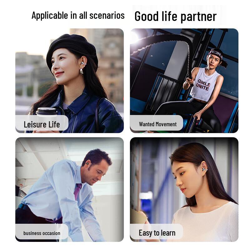 Newmine TWS-X3 Pro Open-Ear Bluetooth Sport Earbuds