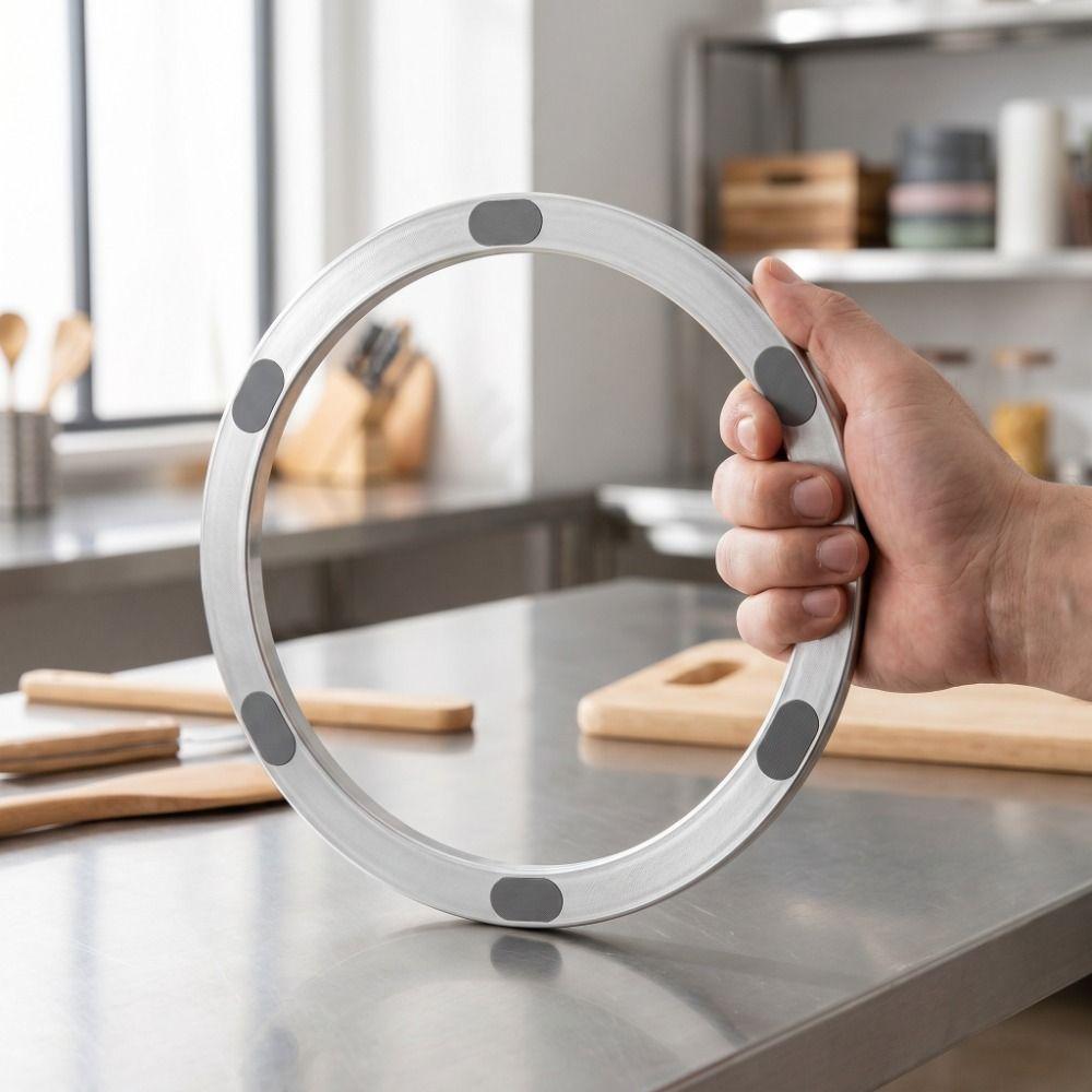 Stand Aluminum Alloy Rotating Base Heavy Duty Round Glass Turntable Stand Round Metal Swivel Support Stand Showcase Furniture