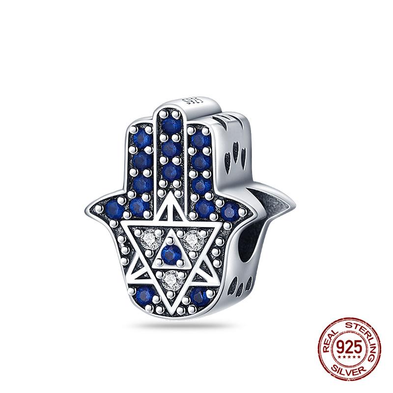 Original Charms Copper Devil'S Eye Series Charm Beads Fit 3Mm Original Bracelet For Women Diy Jewelry Gifts Making