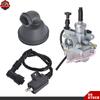 For Suzuki LT80 L 1987-2006 Carburetor W/ Boot Rubber Cleaner & Ignition Coil