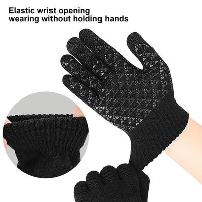 USB Heated Gloves Winter Hand Mitten Warmer Washable Touchscreen Knitting Laptop Gloves Electric Heating Gloves for Students