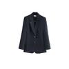 LadyS Elite Striped Wool Blend Business Suit Separates