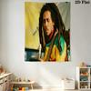 Bob Marley Legend Style Tapestry Wallmounted Background Cloth Christmas Gift Background Wall Hanging Cloth Atmospheric Background Cloth