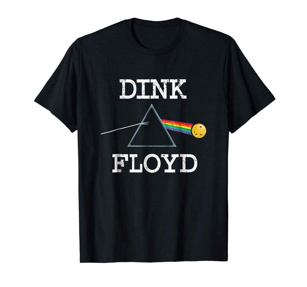 💰Köp billigt online Dink Floyd Pickleball Funny Black T Shirt S Xl Arrival Fashion Print Men T