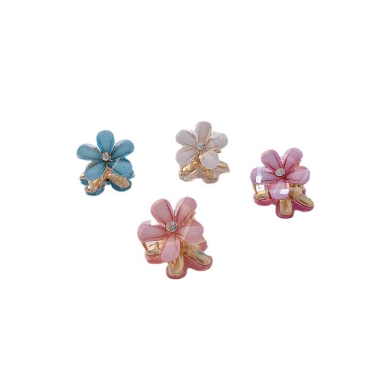 New Mini Small Flower Clip Feminine Bangs Side Clip Top Clip Japanese and Korean Hair Clip Headwear