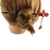 Vintage Retro Red Hair Stick Ancient Style Chinese Hairpin Headwear  Valentine's Day Headwear