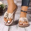 Fashion 2025 New Women Slippers Fashion Bohemian Flower Flat Shoes Luxury Sports Sandals Designers Outdoor Beach Slippers Slides Women